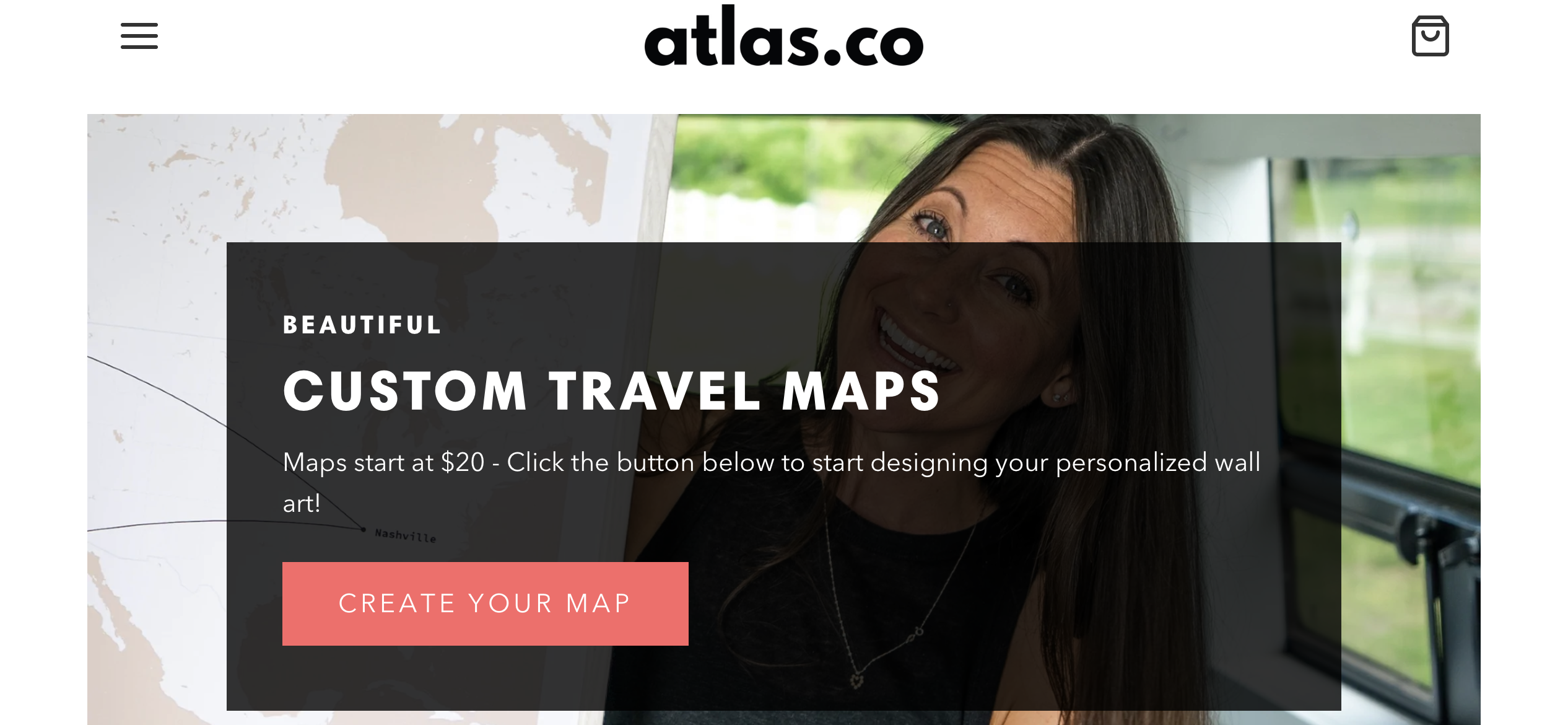 100개국 여행한 유튜버가 만든 맞춤 여행지도 서비스, atlas.co