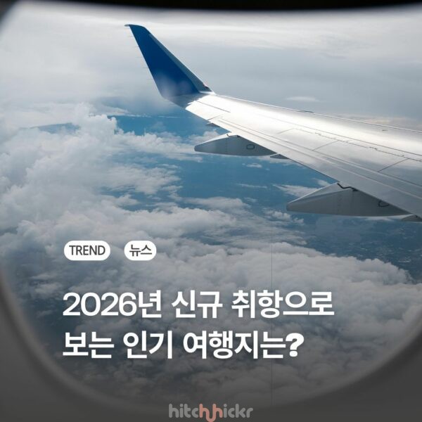 2026 항공 여행 트렌드 – 중장거리 노선 확대와 지방 공항의 도약