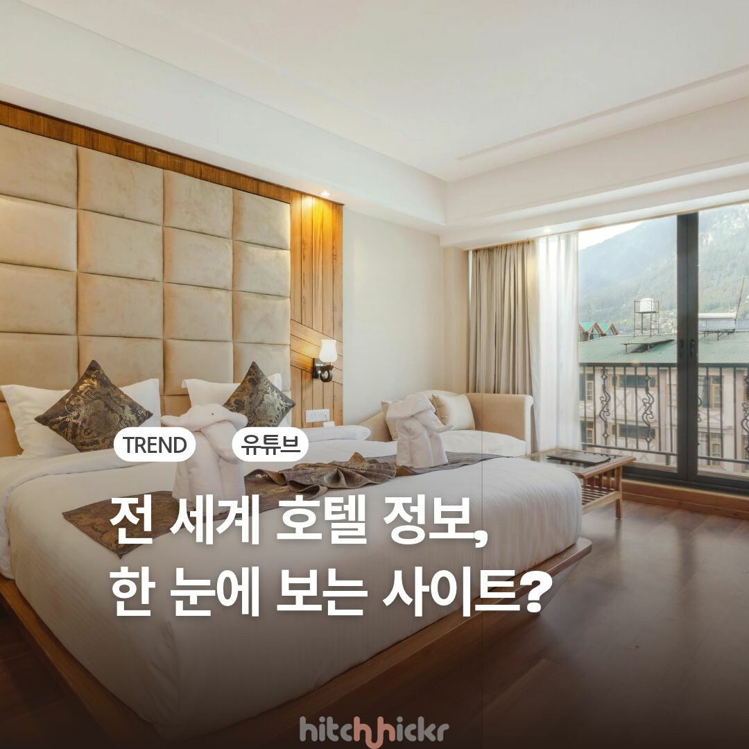[히치하이커TV] SNS에서 화제인 AI기반 호텔정보 사이트, 분석해보니?